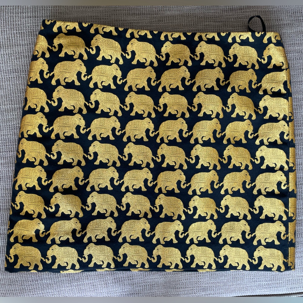 J Crew elephant skirt